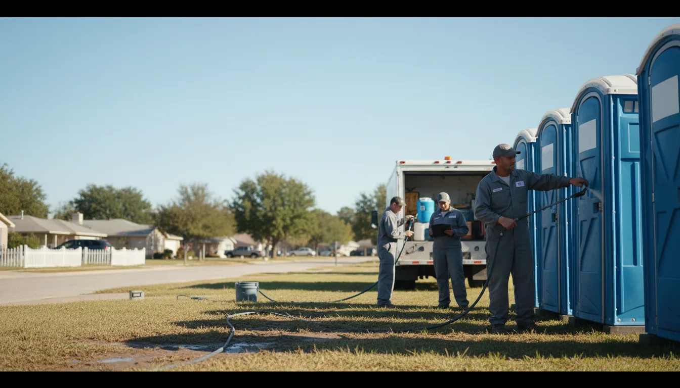 Long-Term Portable Toilet Rental in Flora, IL near me